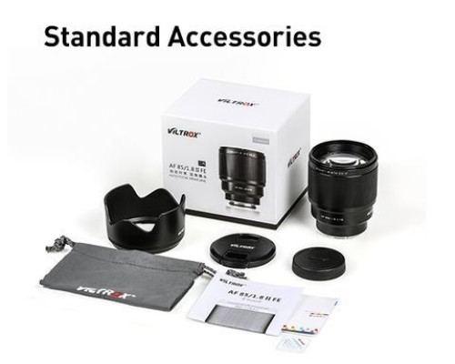 Об'єктив VILTROX AF 85MM F1.8 FE-Mount Mark II - автофокусний для Sony E-mount (II версія)