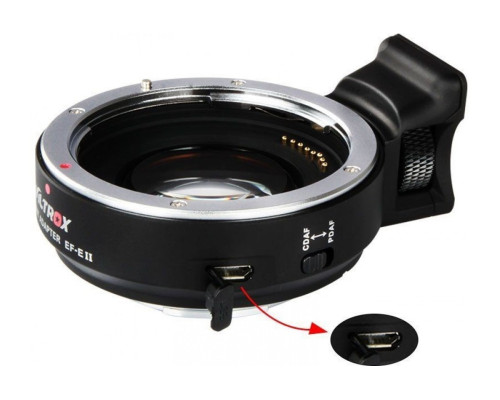 Адаптер Viltrox EF-E II Speed Booster для Canon EF на байонет Sony E-mount (Canon EF-Sony E)