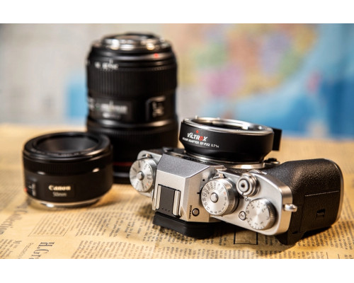 Адаптер Viltrox EF-FX2 x 0.71 Speed Booster для Canon EF, EF-S на байонет FujiFilm FX (Canon EF-Fuji FX)