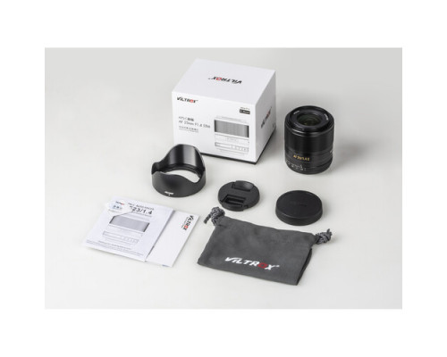 Об'єктив VILTROX 23mm f/1.4 E STM (AF 23/1.4 E) (Sony E-mount) - автофокусний