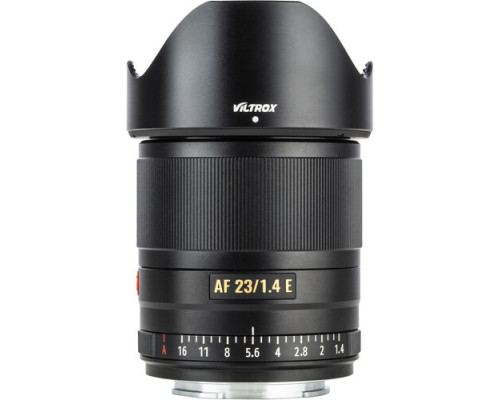 Об'єктив VILTROX 23mm f/1.4 E STM (AF 23/1.4 E) (Sony E-mount) - автофокусний