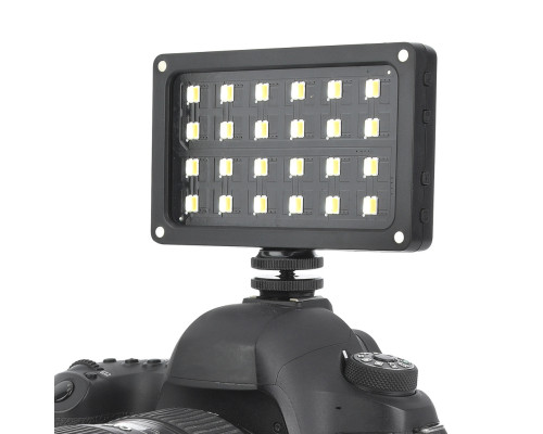 Ультратонкий, портативний LED - освітлювач, відеосвітло Viltrox RB08 з вбудованим акумулятором