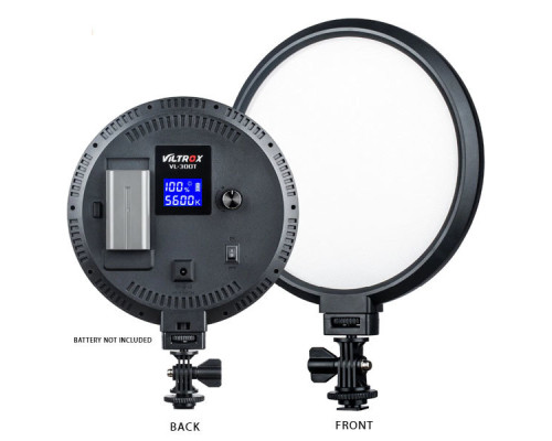 Круглий LED - освітлювач, відеосвітло Viltrox VL-300T