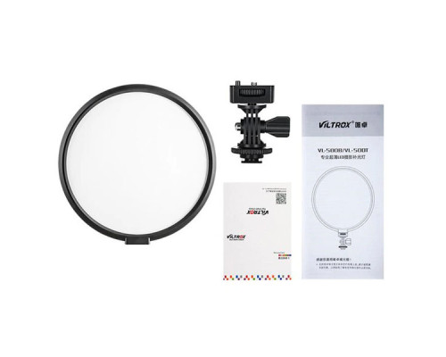 Круглий LED - освітлювач, відеосвітло Viltrox VL-500T
