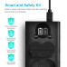 Зарядний пристрій DL-W235 (LCD2-NPW235) з USB для 2-х акумуляторів NP-W235 для Fujifilm X-T4