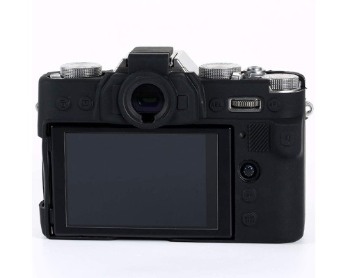 Захисний силіконовий чохол для фотоапаратів FujiFilm XT30 - чорний