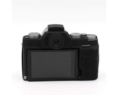 Захисний силіконовий чохол для фотоапаратів FujiFilm X-T100 - чорний