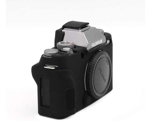 Захисний силіконовий чохол для фотоапаратів FujiFilm X-T100 - чорний