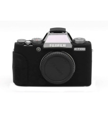 Захисний силіконовий чохол для фотоапаратів FujiFilm X-T100 - чорний