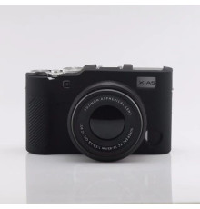 Захисний силіконовий чохол для фотоапаратів FujiFilm X-A5, X-A10 - чорний