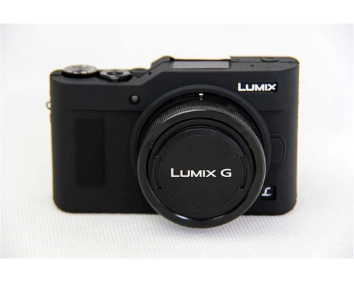 Захисний силіконовий чохол для фотоапарата Panasonic DMC-GF10 GF9 GX900 GX950 GF9 GX850 GX800 - чорний