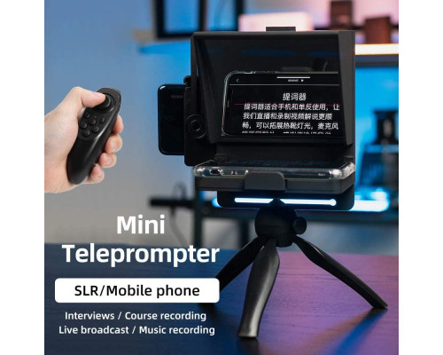 Міні телесуфлер - телепромтер Mini Heibei - суфлер для смартфона або планшета