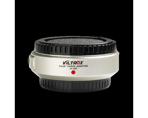 Автофокусний адаптер Viltrox JY-43F (W) для об'єктивів Olympus 4/3 на камери з байонетом Micro 4/3 (Olympus)