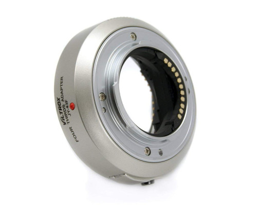 Автофокусний адаптер Viltrox JY-43F (W) для об'єктивів Olympus 4/3 на камери з байонетом Micro 4/3 (Olympus)