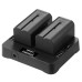 Зарядний пристрій Youngnuo YN750C для акумуляторів NP-F550/F570/F750/F770/F950/F960/F970