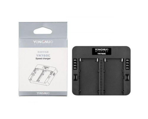 Зарядний пристрій Youngnuo YN750C для акумуляторів NP-F550/F570/F750/F770/F950/F960/F970