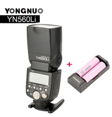 Спалах для фотоапаратів PANASONIC - YongNuo Speedlite YN560Li KIT в комплекті з акумулятором