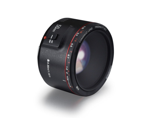 Об'єктив YONGNUO YN50MM F/1.8 II для Canon (50mm F/1.8) (2версія)
