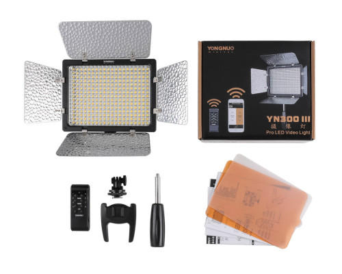 Комплект (набір) "LIGHT L" - LED - світло Yongnuo YN-300 III (3200-5500K) + акумулятор NP-F950 + зарядне
