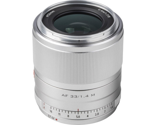 Об'єктив VILTROX 33mm f/1.4 M (AF 33/1.4 M) (Canon EF-M) - автофокусний
