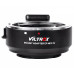Адаптер Viltrox EF-NEX IV для Canon EF/EF-S на байонет Sony E-mount (Canon EF-Sony E) - автофокусний
