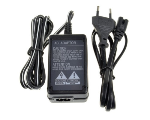 Мережевий адаптер живлення AC-LS5 (аналог AC-LS5A, LS5B, LS5K) - для фотоапаратів SONY - живлення від 220В