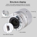 Объектив VILTROX 56mm f/1.4 M STM (AF 56/1.4 M) (Canon EF-M) - автофокусный