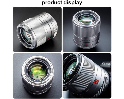 Объектив VILTROX 56mm f/1.4 M STM (AF 56/1.4 M) (Canon EF-M) - автофокусный