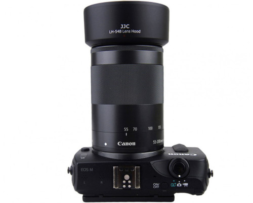 Бленда ET-54B (LH-54B) — JJC для об'єктива Canon EF-M 55-200mm f/4.5-6.3 IS STM