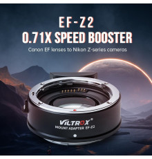 Адаптер Viltrox EF-Z2 Speed Booster для об'єктиву Canon EF/EF-S на байонет Nikon Z (Canon EF - Nikon Z)
