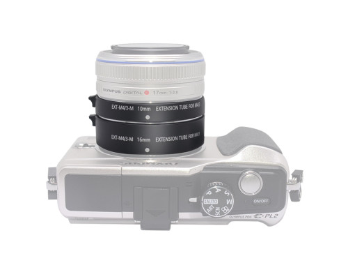 Макрокольца автофокусные для фотокамер Olympus и Panasonic (байонет Micro 4/3) Mcoplus EXT-M4/3-M (10+16mm)
