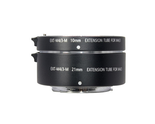 Макрокільця автофокусні для фотокамер Olympus та Panasonic (байонет Micro 4/3) Mcoplus EXT-M4/3-M (10+21mm)