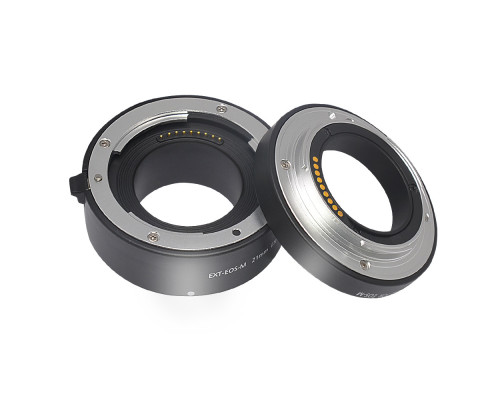 Макрокольца автофокусные для фотокамер Canon EOS M (байонет EF-M (беззеркальные) Mcoplus EXT-EOS M (10+21mm)
