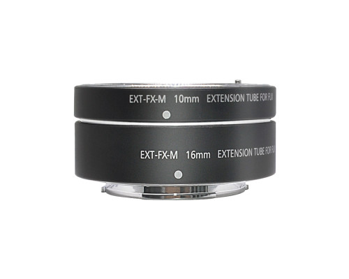 Макрокільця автофокусні для фотокамер FujiFilm (байонет FX) Mcoplus EXT-FX-M (10+16 mm)