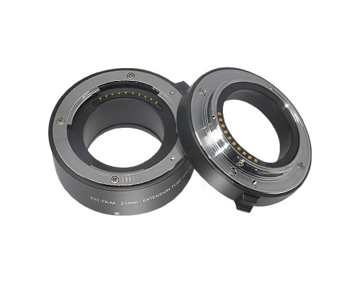 Макрокільця автофокусні для фотокамер FujiFilm (байонет FX) Mcoplus EXT-FX-M (10+21mm)