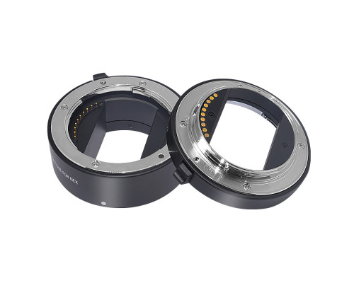 Макрокольца автофокусные для фотокамер Sony (байонет E-mount - беззеркальные) Mcoplus EXT-NEX-M (10+16mm)