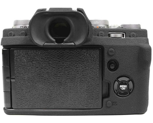 Захисний силіконовий чохол для фотоапаратів FujiFilm X-T4 - чорний