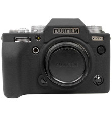 Захисний силіконовий чохол для фотоапаратів FujiFilm X-T4 - чорний
