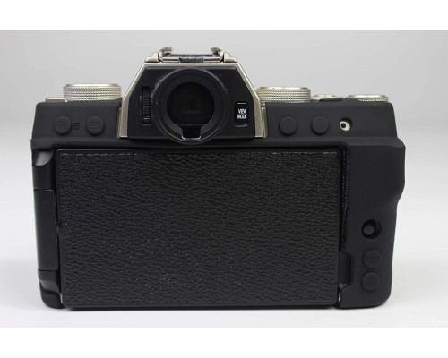 Захисний силіконовий чохол для фотоапаратів FujiFilm X-T200 - чорний