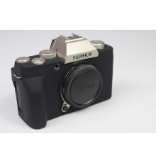 Захисний силіконовий чохол для фотоапаратів FujiFilm X-T200 - чорний