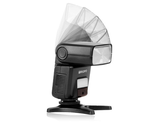 Спалах для фотоапаратів Canon - TRIOPO TT350C з TTL та HSS та вбудованим синхронізатором