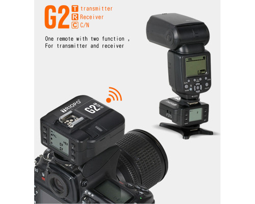 Передавач-радіосинхронізатор Triopo G2 із підтримкою E-TTL для камер Canon