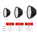 Софтбокс, розсіювач, дифузор (Softbox), октобокс Triopo - K-120 з байонетом Bowens / Elichrom