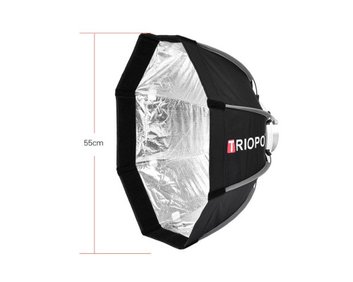 Софтбокс, розсіювач, дифузор (Softbox), октобокс Triopo - K-120 з байонетом Bowens / Elichrom