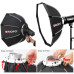 Софтбокс, розсіювач, дифузор (Softbox), октобокс Triopo - K-120 з байонетом Bowens / Elichrom
