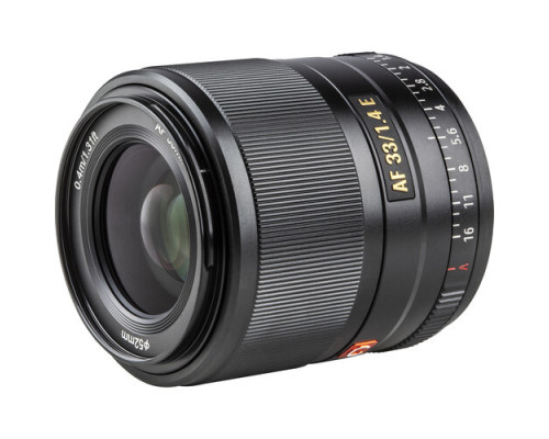 Об'єктив VILTROX 33mm f/1.4E (AF 33/1.4E) (Sony E-mount) - автофокусний