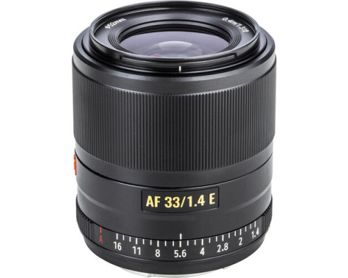 Об'єктив VILTROX 33mm f/1.4E (AF 33/1.4E) (Sony E-mount) - автофокусний