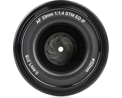 Об'єктив VILTROX 33mm f/1.4E (AF 33/1.4E) (Sony E-mount) - автофокусний
