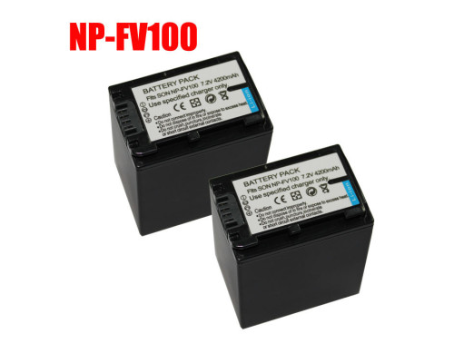 Акумулятор NP-FV100 відеокамер SONY - 4200 ma