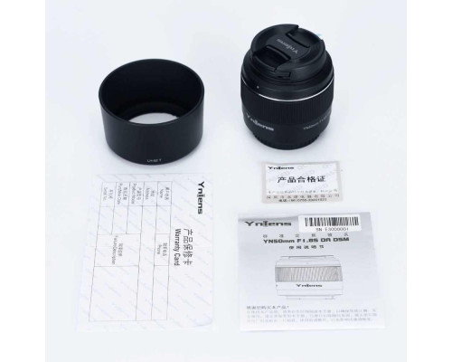 Об'єктив YONGNUO Ynlens YN50mm F1.8S DA DSM (для Sony E-mount- автофокусний)